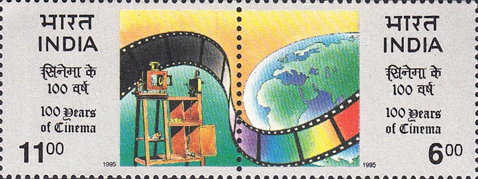 India 1995 Cinema Setenant MNH