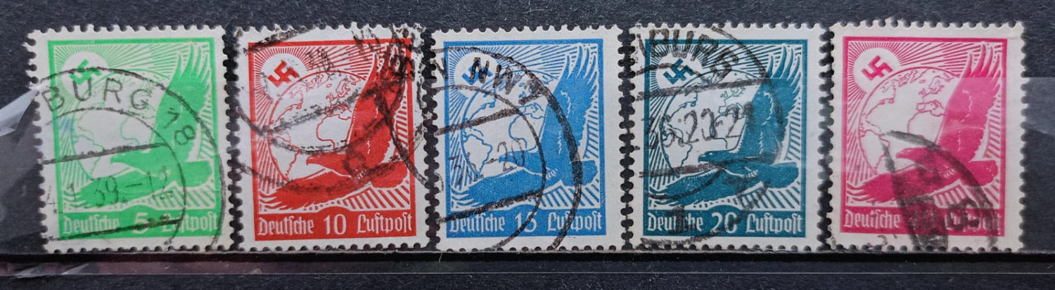 Germany 1934 Stamps 5V Used Set