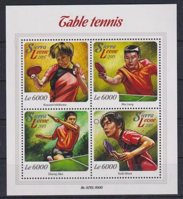 Guinea Bissau 2009 Table Tennis M/S MNH