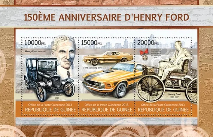 Guinee 2007 Frederic Chopin M/S HMN