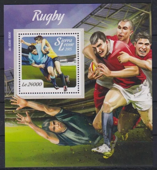 Sierra Leone 2016 Rugby M/S MNH