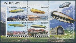Sao Tome 2008 Aviation zeppelin M/S HMN
