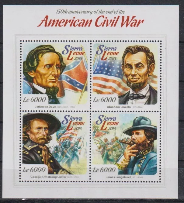 Sierra Leone 2015 Military M/S MNH
