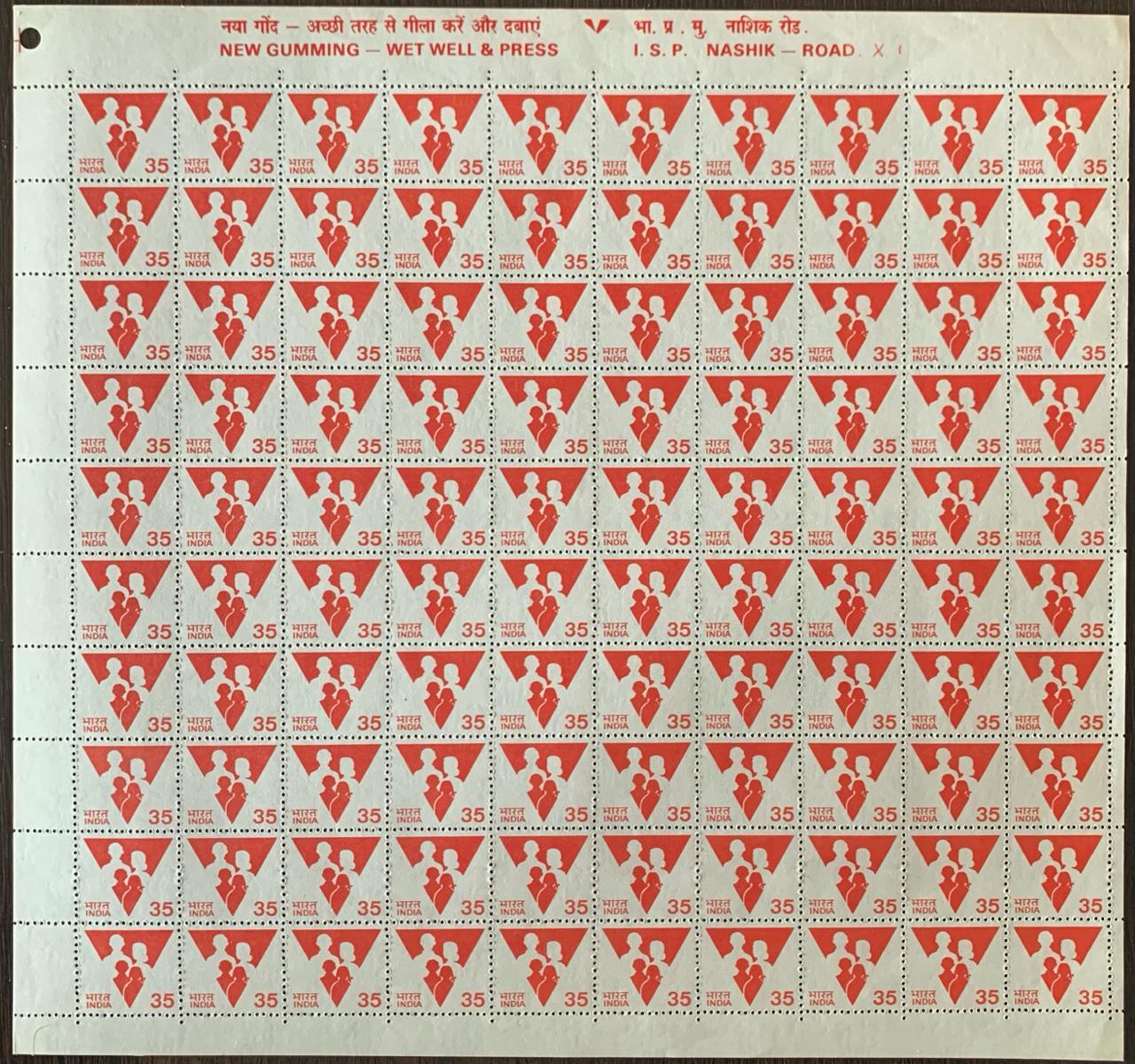 India Definitive 7th Family Planning Full Sheet