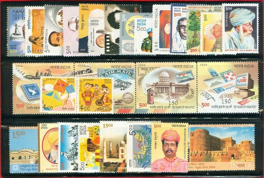 India 2004 Year Pack Complete Set MNH