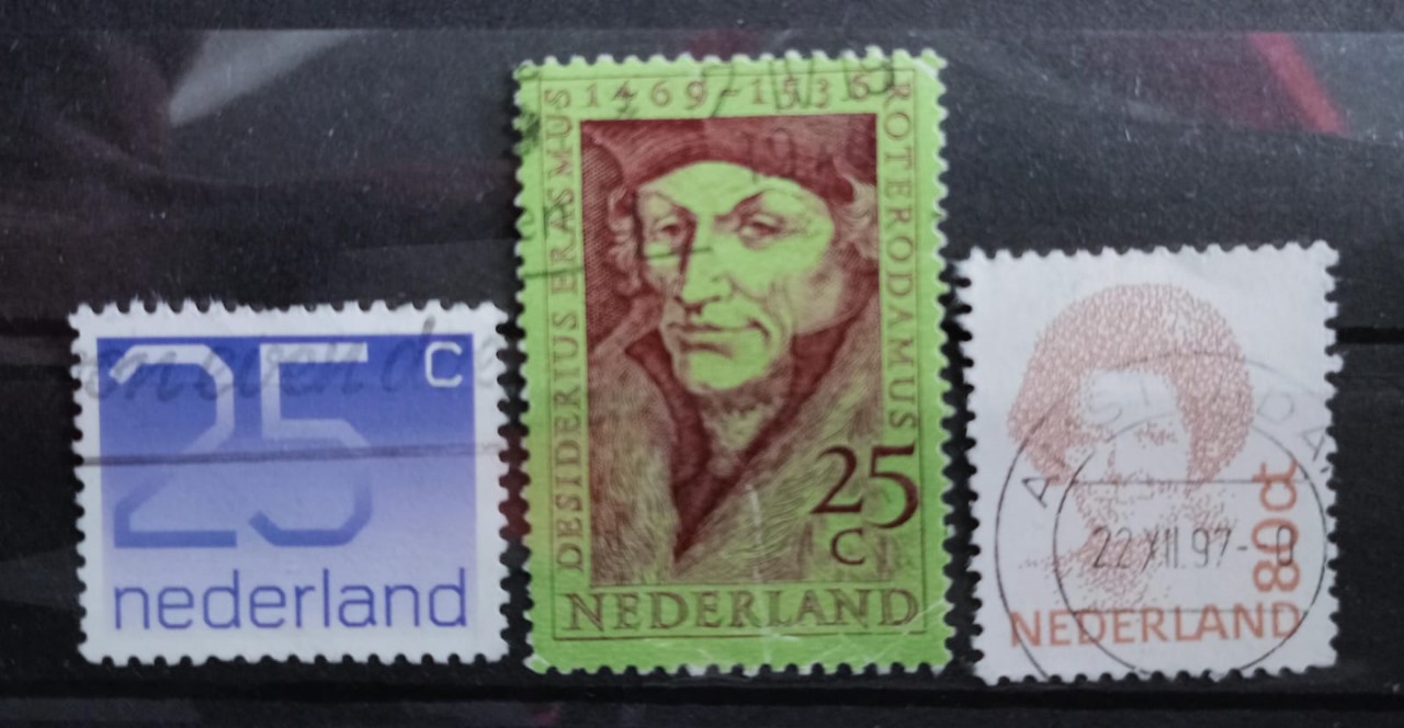 Nederland 90's Stamps 3V Used Set