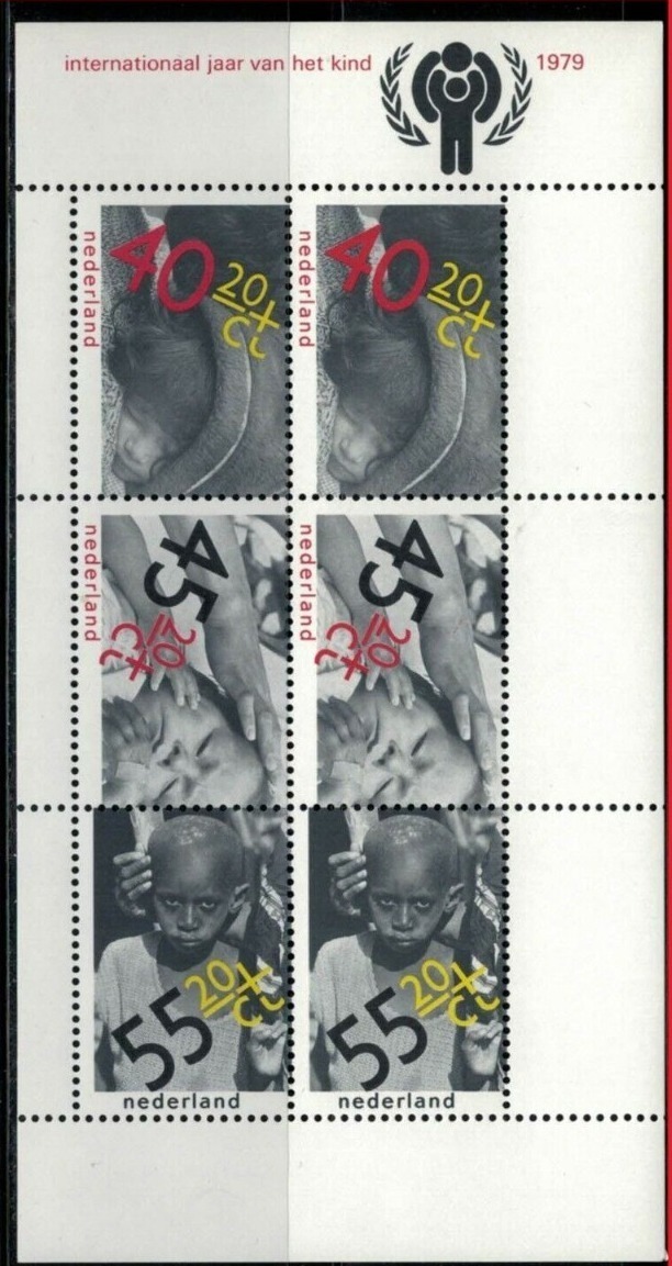 Netherlands 1979 International Year of the Child M/s MNH -