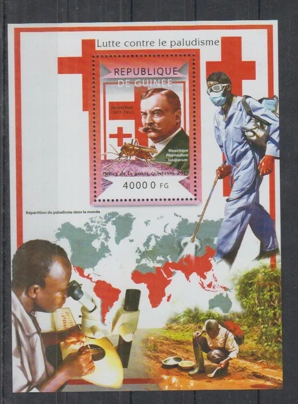 Guinee 2015 Red Cross Organizations M/S MNH
