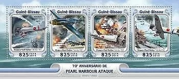 Guinea Bissau 2016 Pearl Harbor M/S MNH
