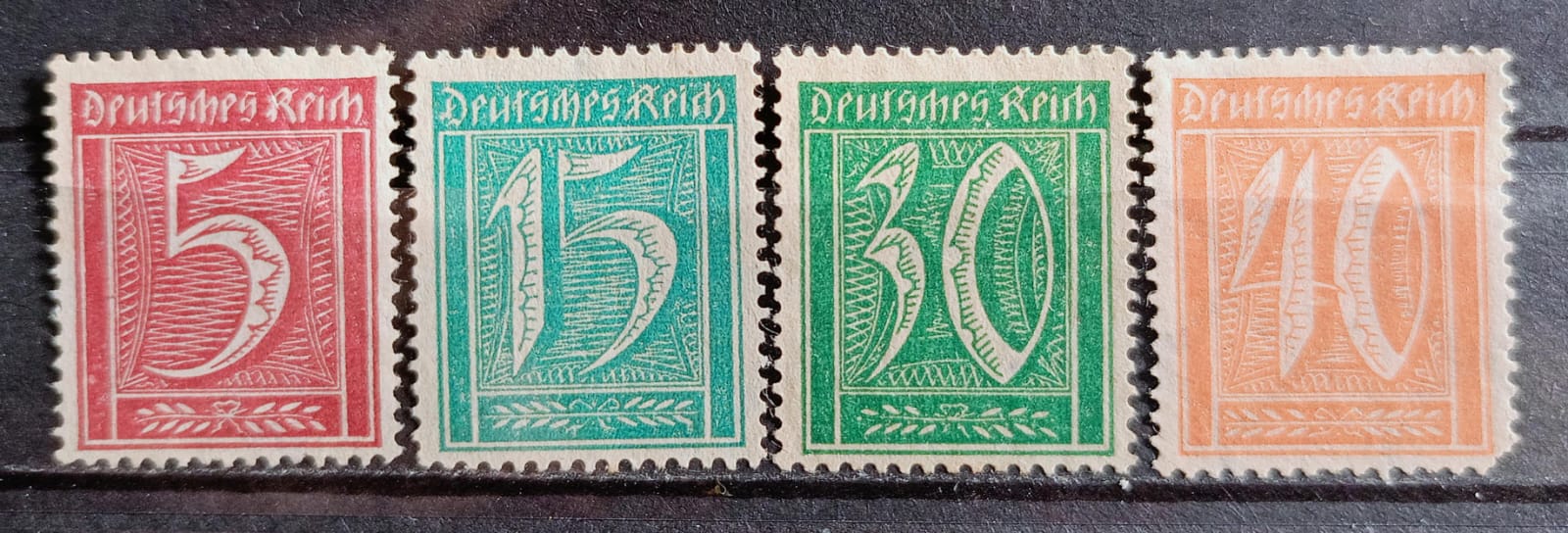 Germany 90's Stamps 4V Mint Set