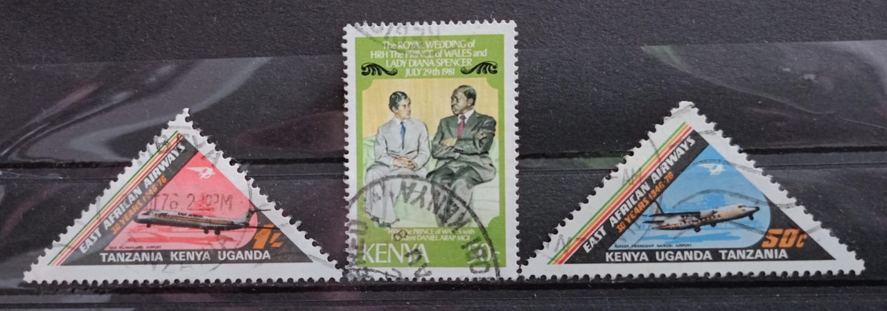 Tanzania kenya Uganda 90's Stamps 3V Used Set