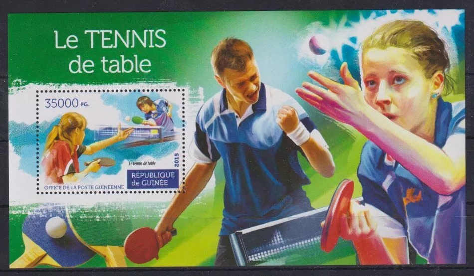 Guinee 2015 Table Tennis M/S MNH