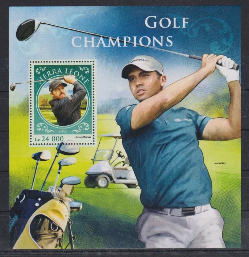 Sierra Leone 2016 Golf M/S MNH