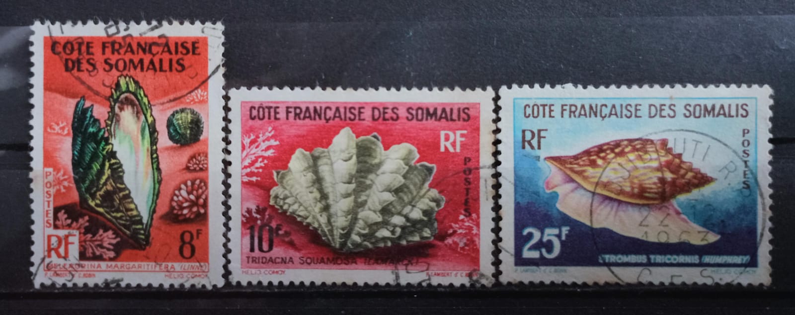 France 1962 Stamps 3V Used Set