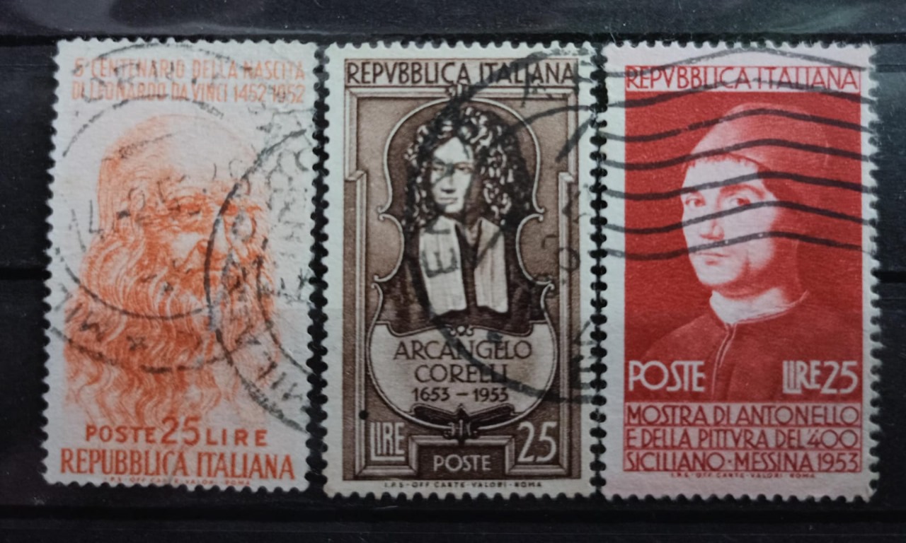 Italy 90's Stamps 3V Used Set
