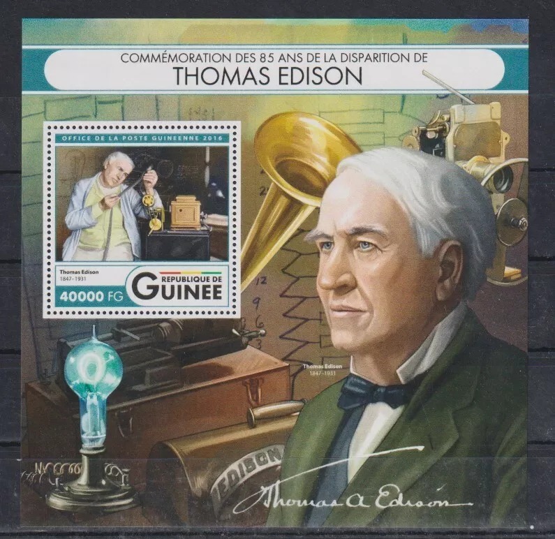 Guinee 2016 Thomas Edison M/S HMN