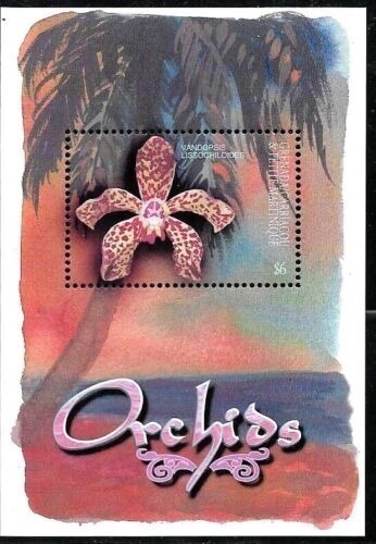 Grenada 2001 Flowers Flora Orchids M/S MNH