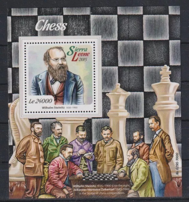 Sierra Leone 2015 Chess M/S MNH