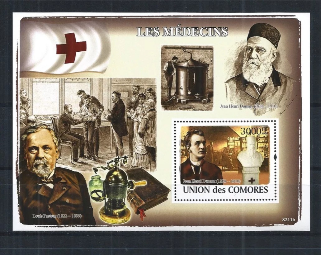 Comores 2009 Red Cross Medicine M/S MNH