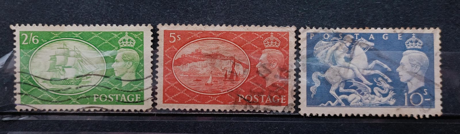 Great Britain 1929 Stamps 3V Used Set