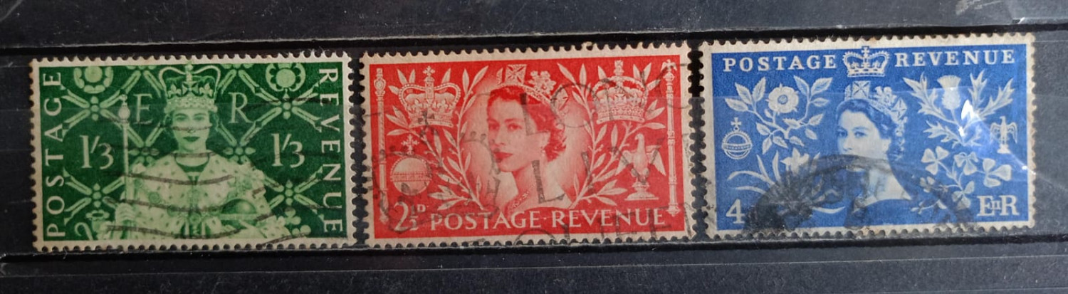 Great Britain 90's Stamps 3V Used Set