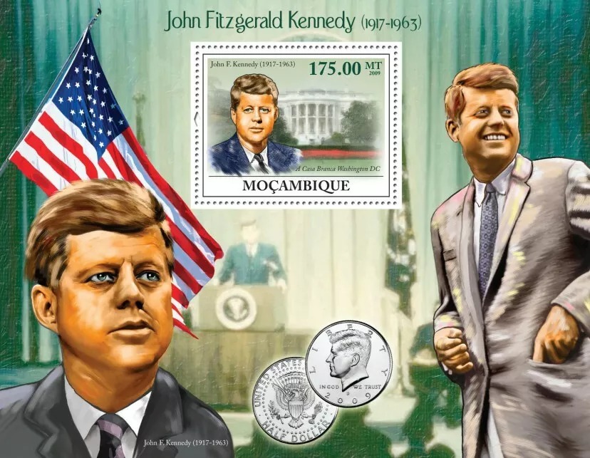 Mozambique 2009 John Fitzgerald Kennedy M/S MNH