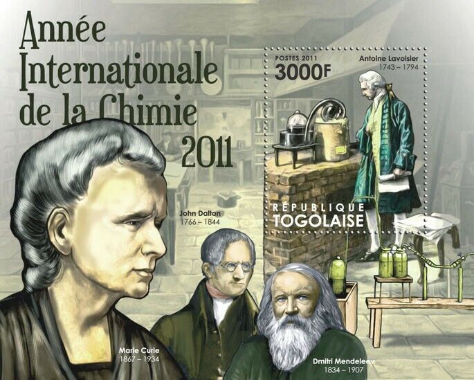 Togo 2011 International Year of Chemistry M/S MNH