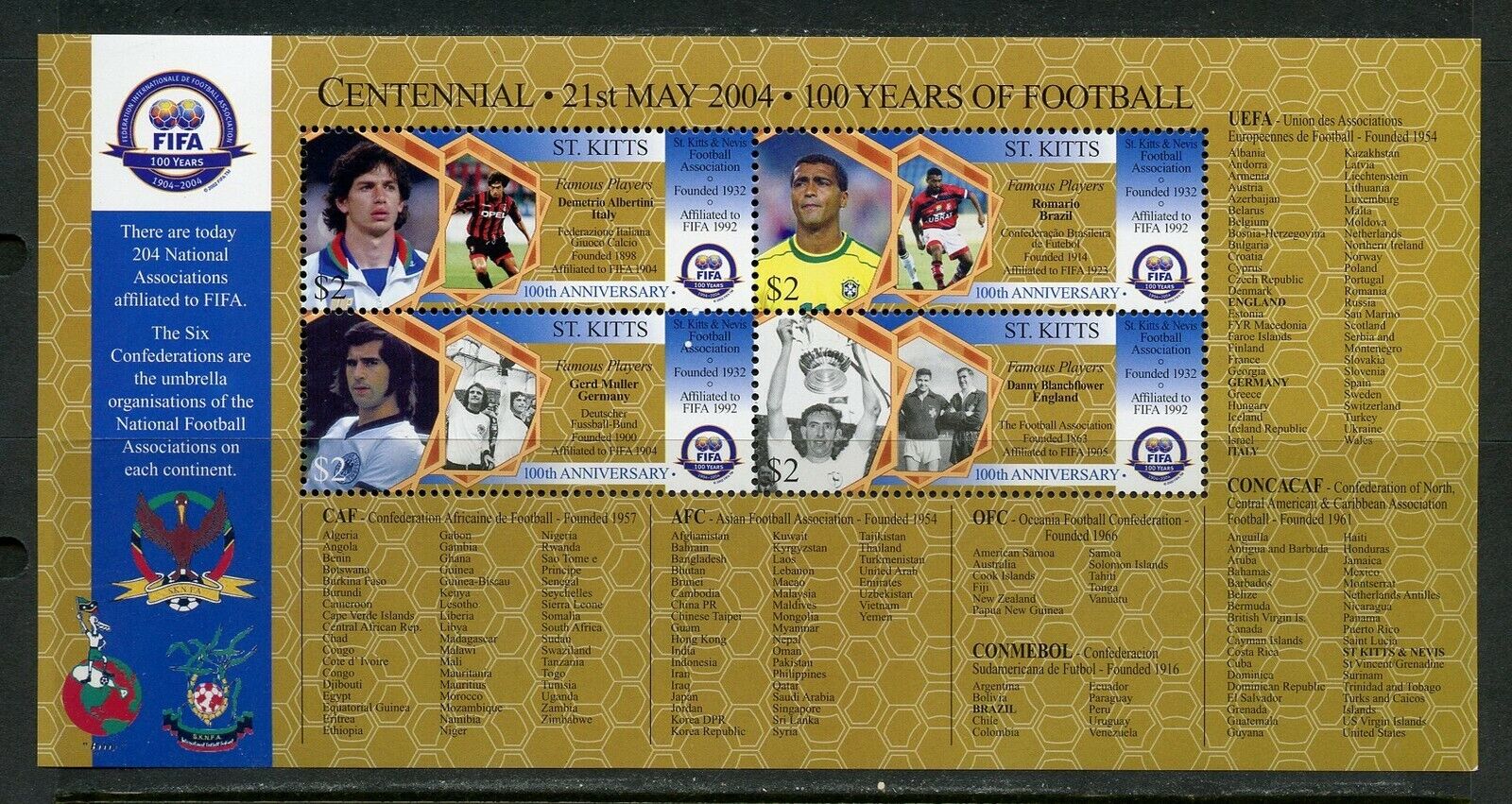 Ghana 2006 Soccer Football 1st World Cup MNH