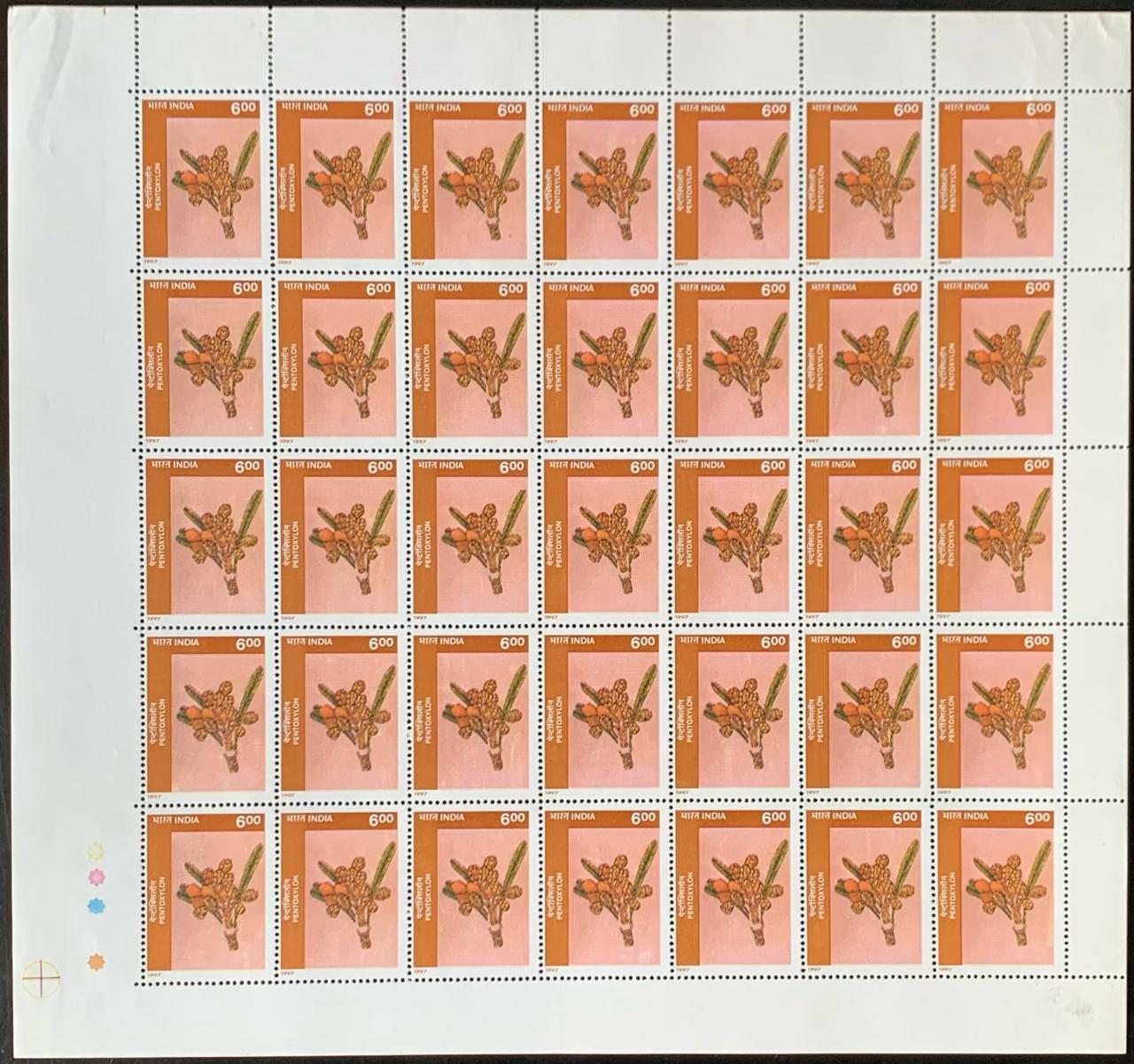 India 1997 150th Anniv. of Birbal Sahni Institute of Palaeobotany (Pentoxylon) Full Sheets