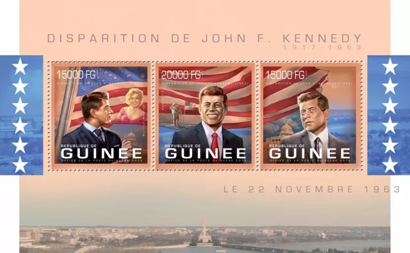 Guinee 2013 John F. Kennedy M/S MNH