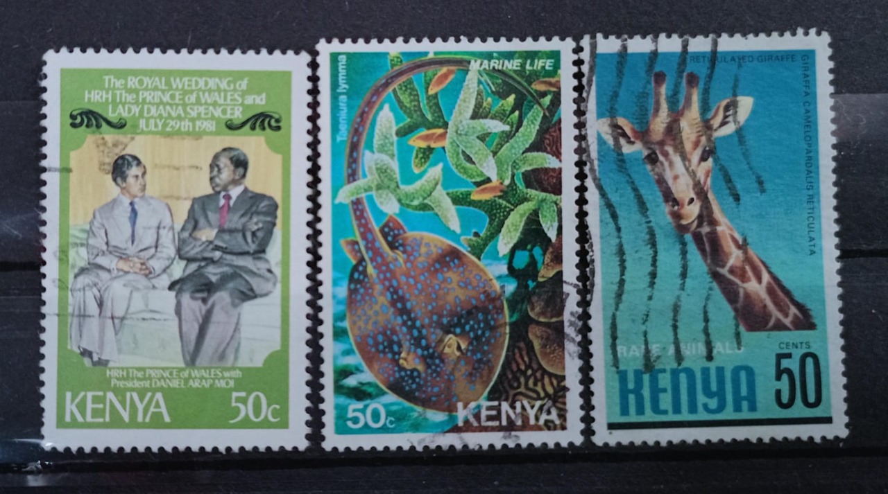 Kenya 90's Stamps 3V Used Set