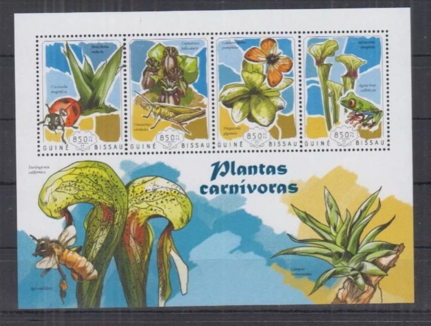 Guinea Bissau 2014 Plants M/S HMN