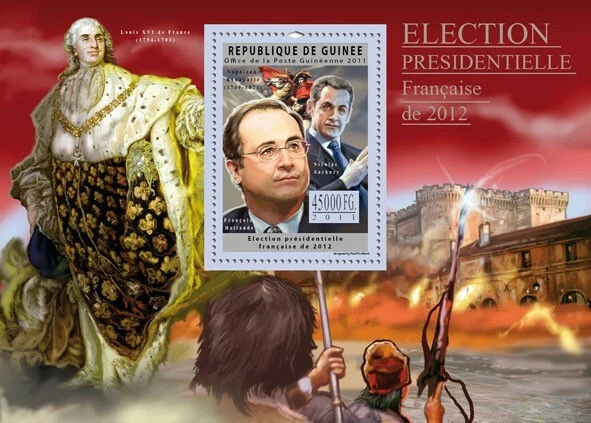 Guinee 2011 French Presidents Election M/S MNH