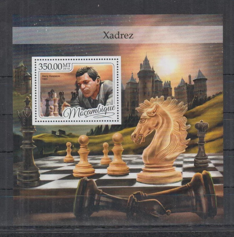 Mozambique 2016 Chess M/S MNH
