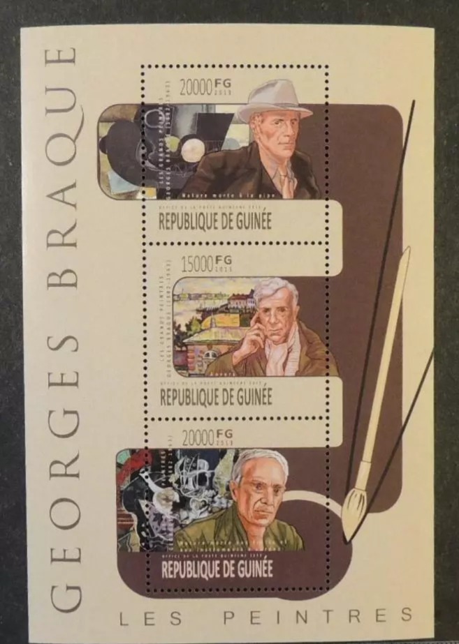 Guinee 2013 Georges Braque Art M/S MNH