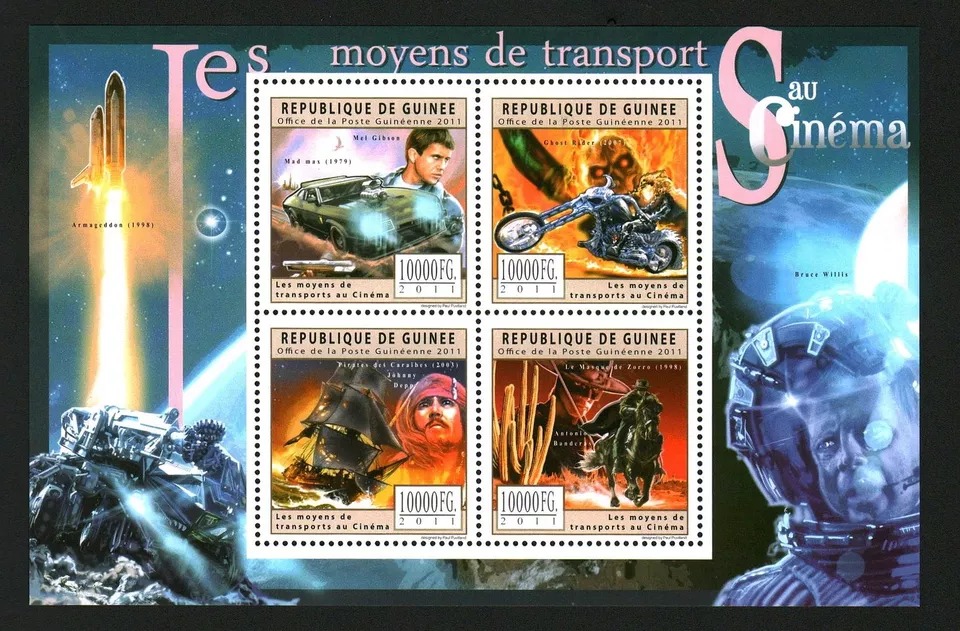 Guinee 2011 Means of Tansport to The Cinema M/S HMN