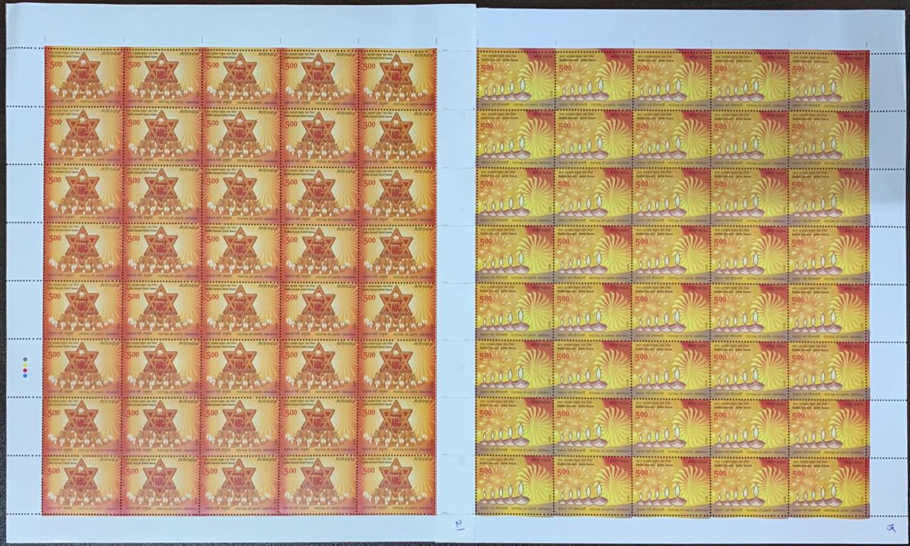 India 2012 India Israel Joint Issue Set of 2 Full Sheets