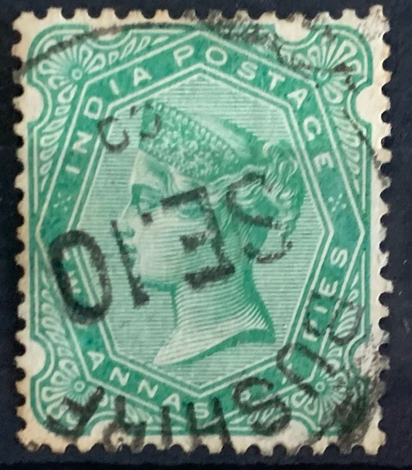 India 1891 QV 2a6p Used Abroad in BUSHIRE Fine Cancelled
