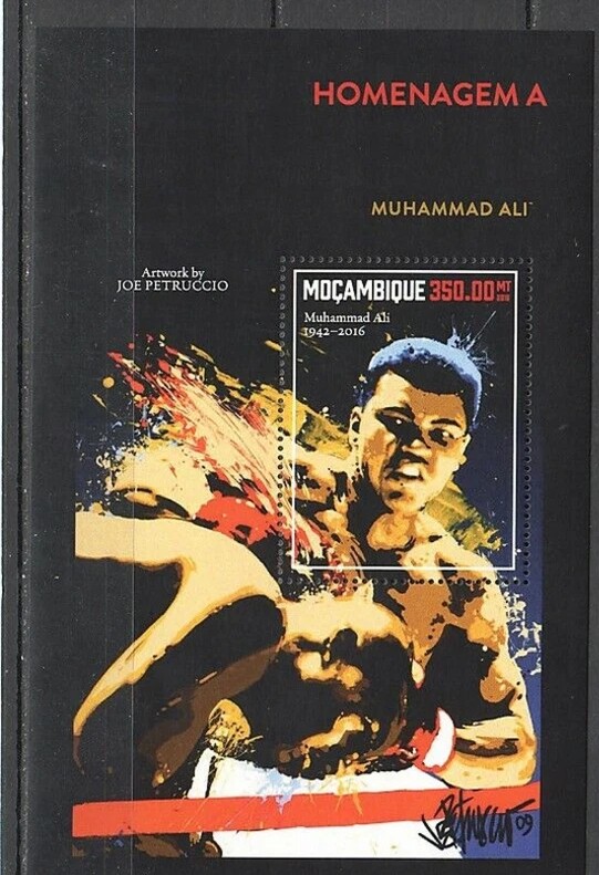 Mozambique 2016 Sport Boxing Muhammad Ali M/S MNH