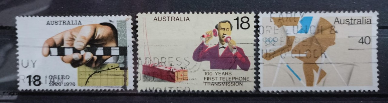 Australia 90's Stamps 3V Used Set