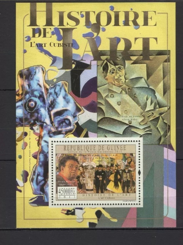 Guinee 2011 Cubist History M/S MNH