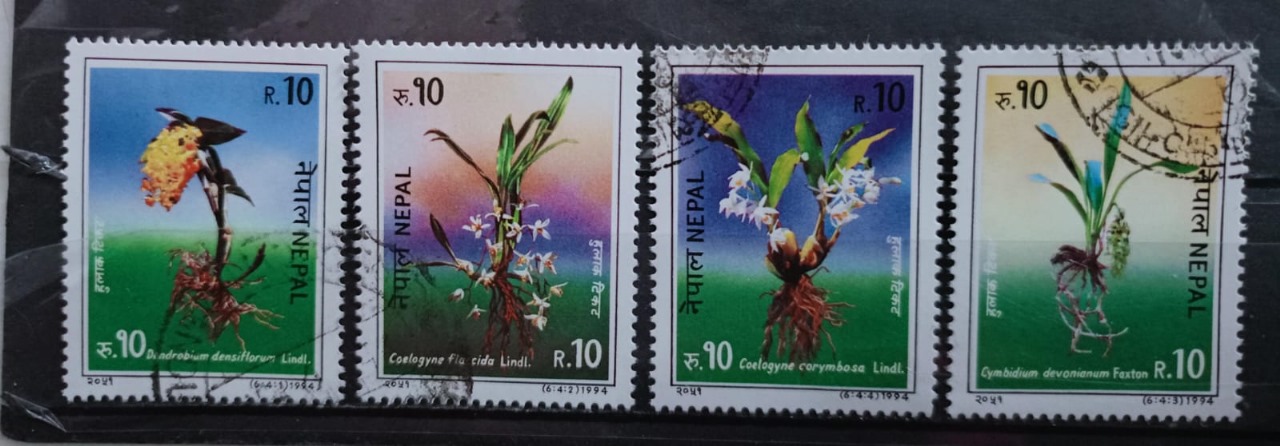 Nepal 1994 Stamps 4V Used Set