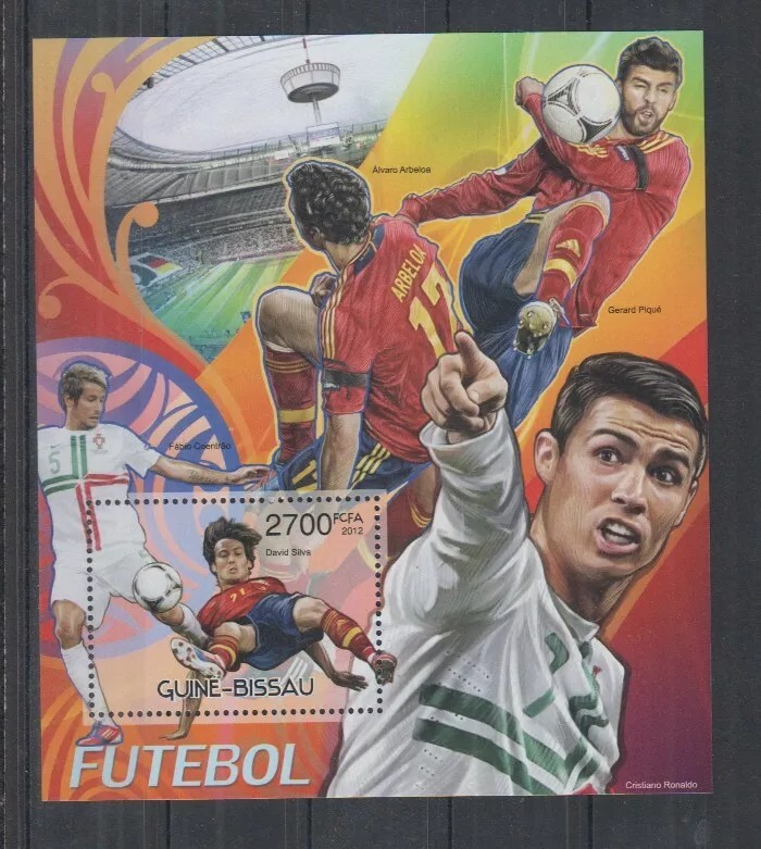 Guinea Bissau 2012 Football M/S MNH