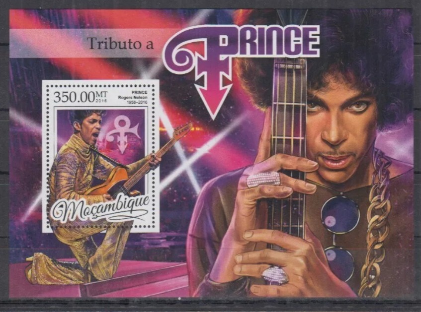 Mozambique 2012 Prince Music M/S MNH