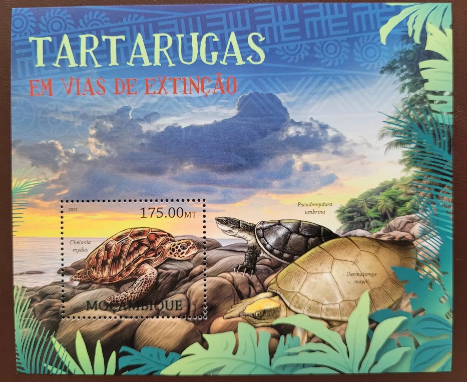 Mozambique 2012 Turtles M/S MNH