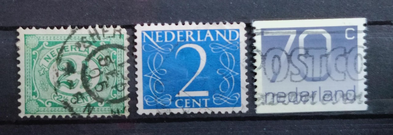 Nederland 90's Stamps 3V Used Set