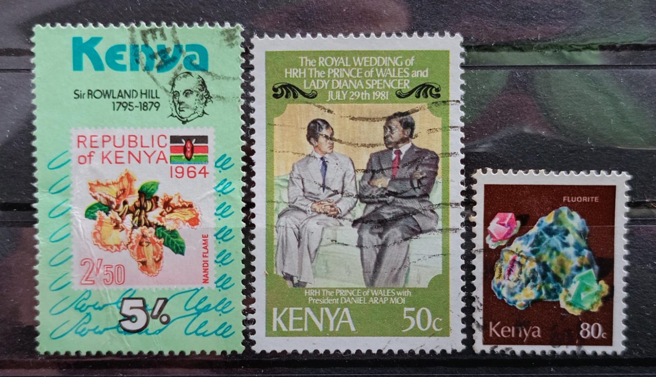 Kenya 90's Stamps 3V Used Set