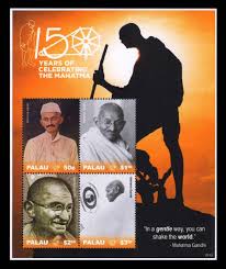 Palau 2019  Mahatma Gandhi 150th Anniv M/S MNH