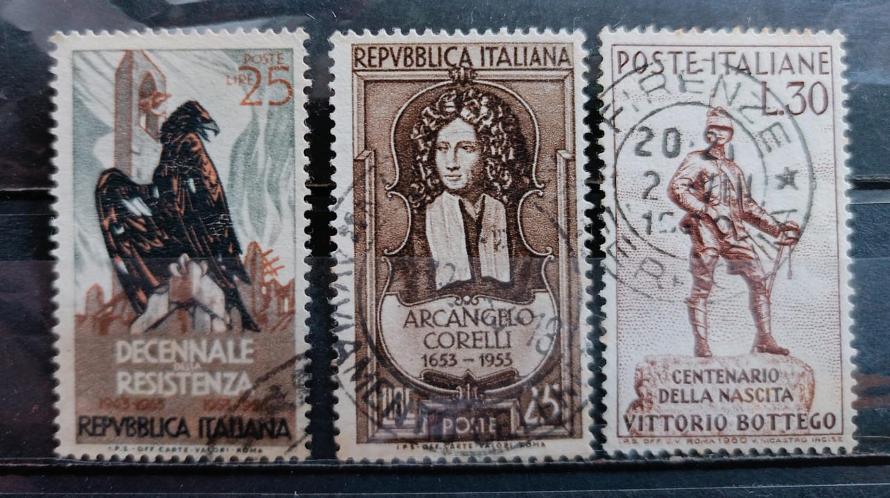 Italy 90's Stamps 3V Used Set