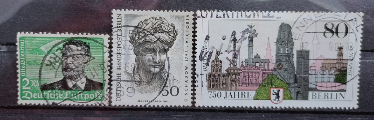 Germany 90's Stamps 3V Used Set